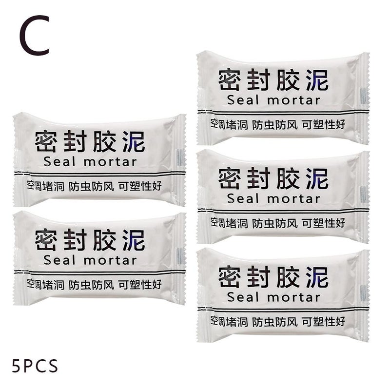 Sealing putty for leaks, holes, air conditioning vents, waterproof sealant, household filler, air conditioning sealant, pure white.